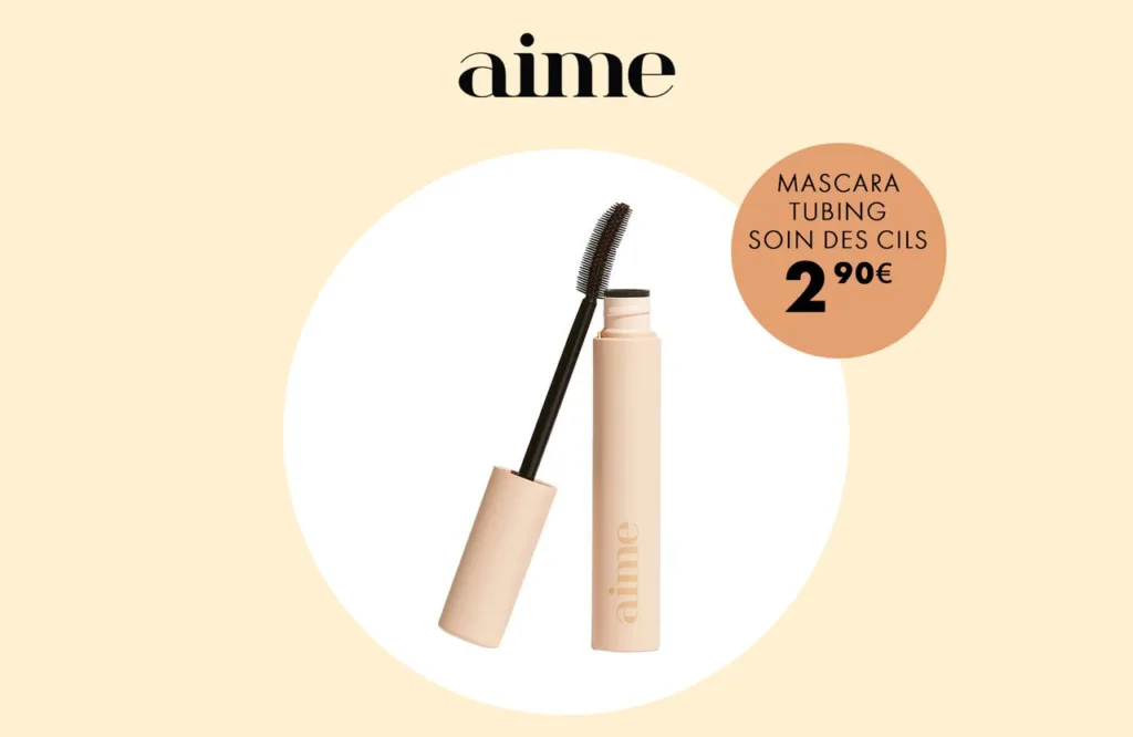 Cette semaine dans ELLE, succombez au mascara Tubing soin des cils Aime !